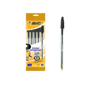 Bolígrafo BIC Cristal Negro