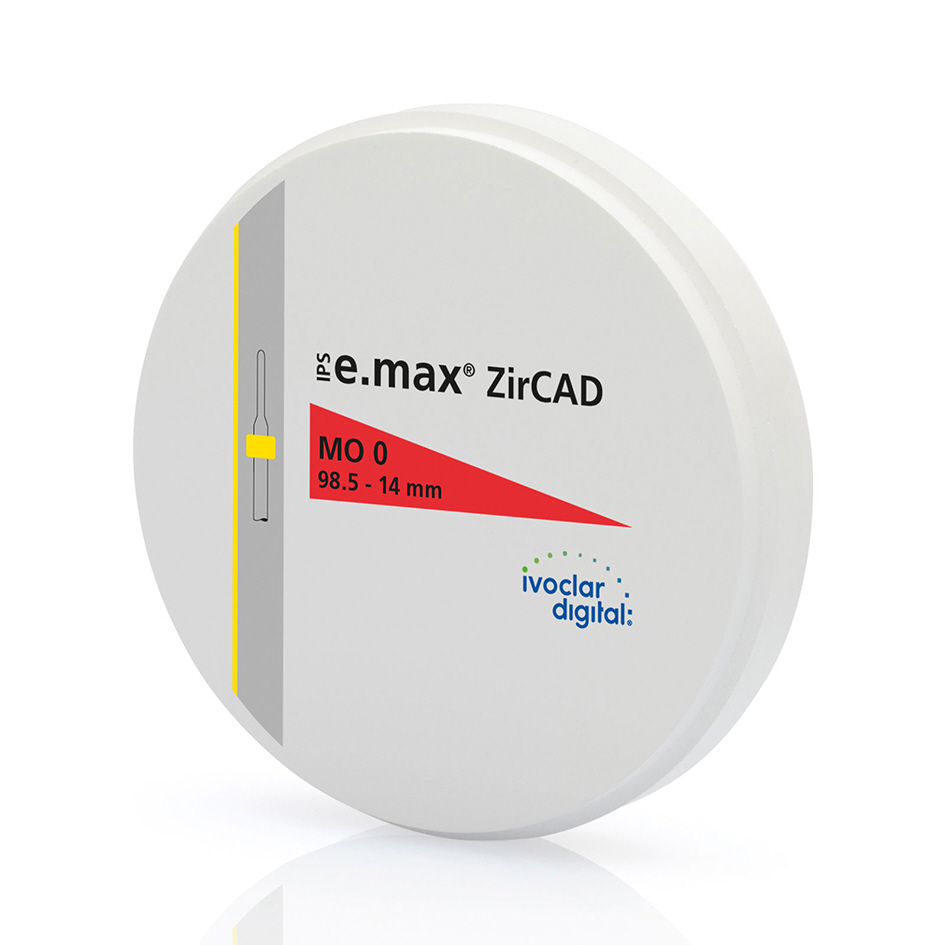 DISCO IPS E MAX ZIRCAD MO COLOR 3 98 5 18 IVOCLAR