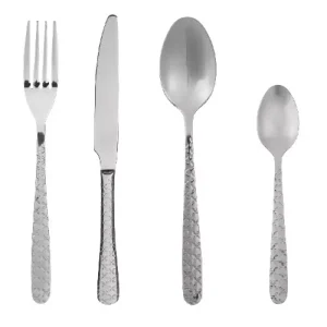 Cubertería Inox Flora 24PCS