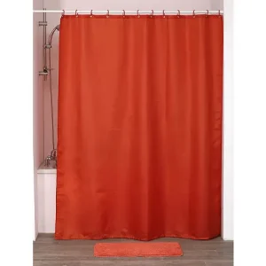 Cortina de Ducha PET – Naranja