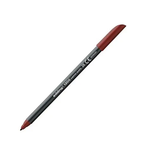 Rotulador EDDING 1200 Rojo Ingles
