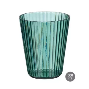 Vaso Plástico Rayas 300ML