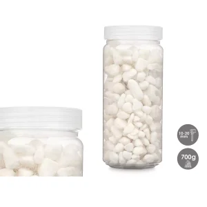 Bote Piedra Decorativa 700G Blanco