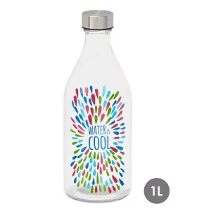 Botella Tapón Acero 1000ML Water Cool
