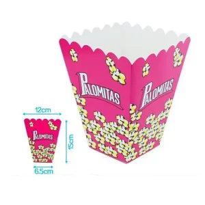 Caja Palomitas Rosa 3PCS