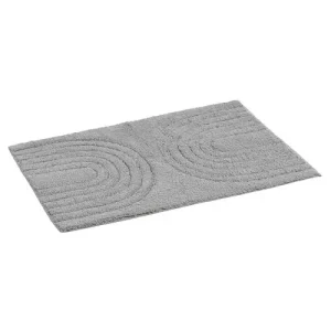 Alfombra Baño Algodón Gris