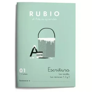 Cuaderno Caligrafías de Rubio C01