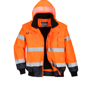 CAZADORA PROTECCIÓN CIVIL 3 EN 1 NARANJA PORTWEST C465