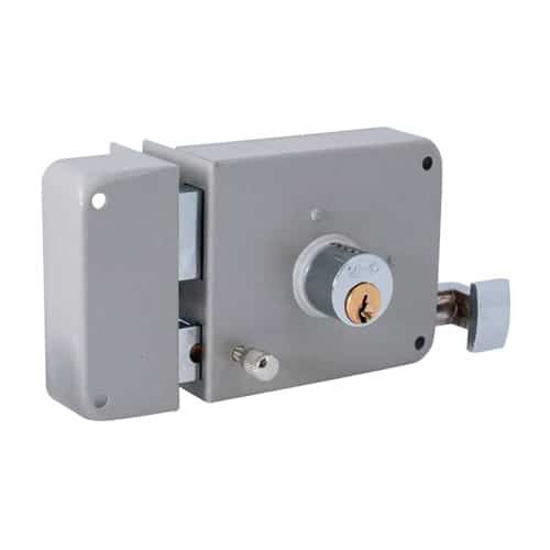 Cerradura de sobreponer función instala fácil, derecha, llave estándar, blíster Lock 16CS