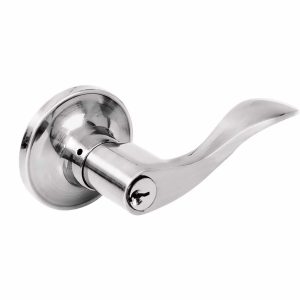 Manija Tubular Para Baño Tipo Aspen Niquel Lock LA730B