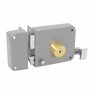 Cerradura De Sobreponer Funcion Izquierda Con Llave Tetra En Caja Lock L7720LGS