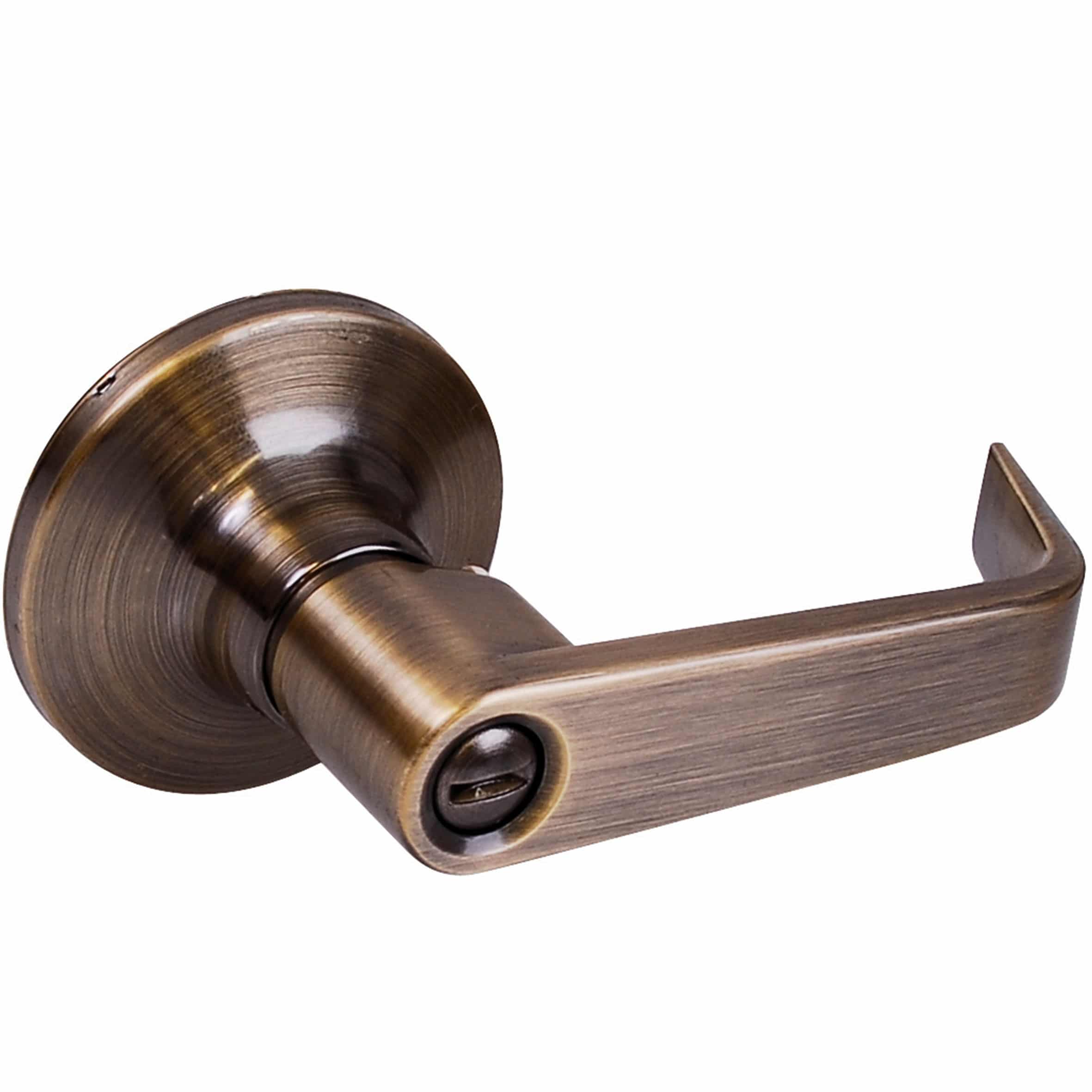 Manija Tubular Para Baño Tipo Whistler Laton Lock LW630B