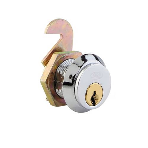 Cerradura Para Mueble L050 Gancho Cromo Brillante Lock L050GCBB