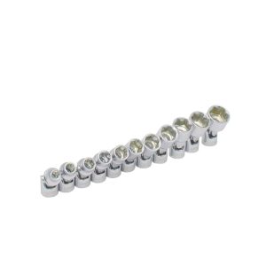 Juego De 13 Dados Flexibles Métricos 1/4″Riel Urrea 4700JM
