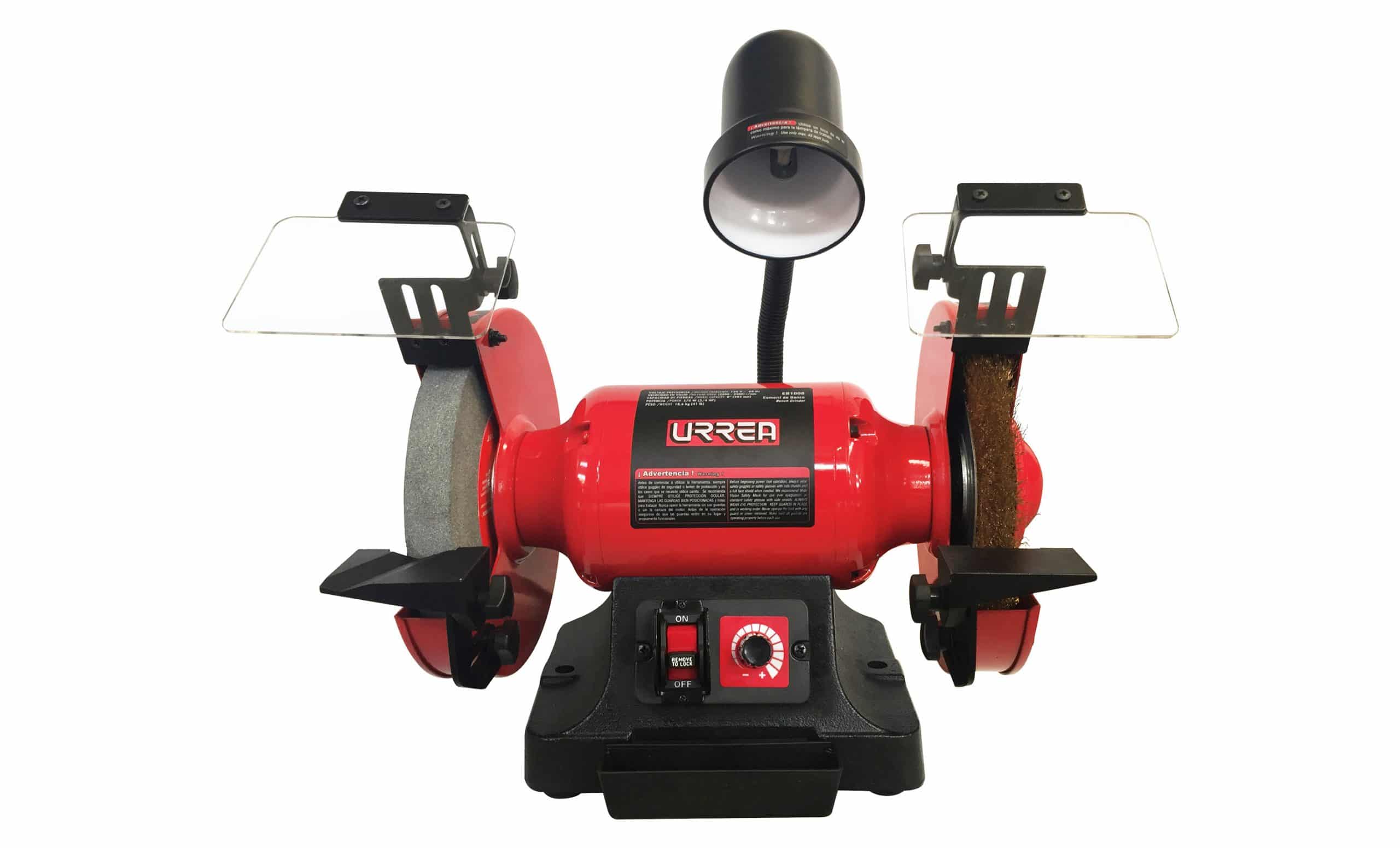 Esmeril de banco 8″ 570 W 120 V, 3400 RPM Urrea EB1008