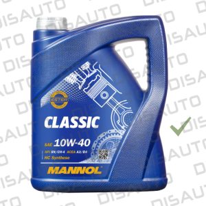 Mannol Classic 10W40 1 Galon (4 Litros) Motor Gasolina/Diesel uso liviano