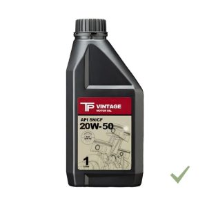 TP 20W50 Aceite Semi Sintético 1 Litro para Motor a Gasolina 7.500 km, Osaka Japón