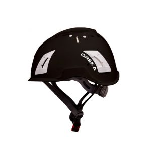 CASCO IRUDEK OREKA NEGRO (PARA TRABAJOS EN ALTURA)