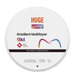 DISCO CIRCONIO HUGE GM 3D MULTICAPA A2 98 16